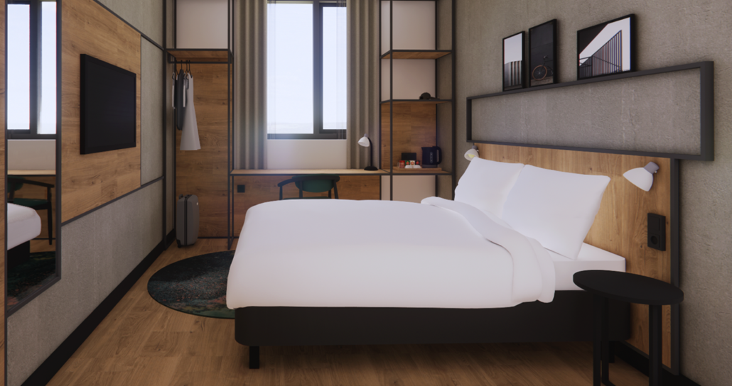 Vernieuwde Hotel ibis Tilburg hotelkamer