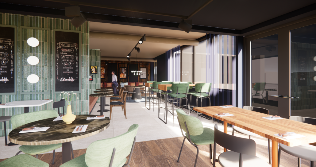 Vernieuwde Hotel ibis Tilburg bar en restaurant